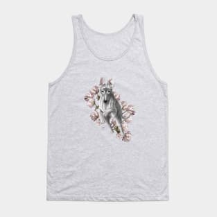 Borzoi Puppy Tank Top